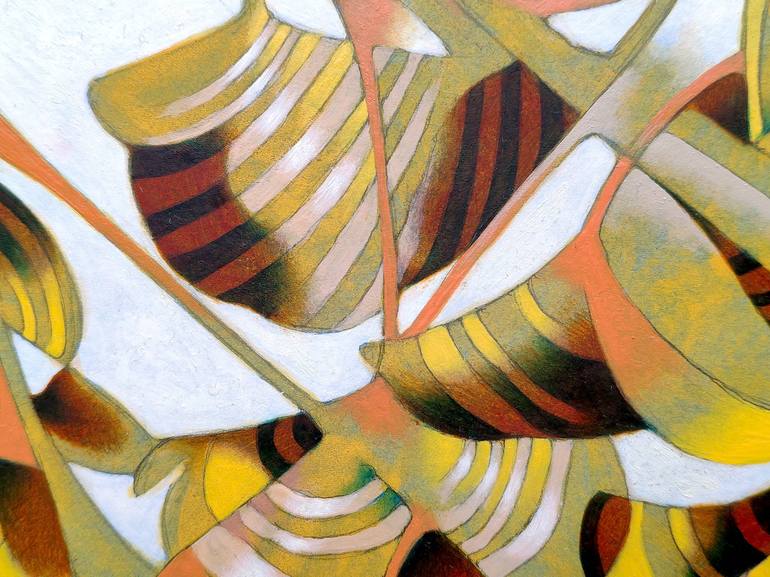 Original Contemporary Floral Painting by Federico Cortese