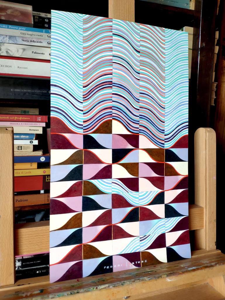 Original Contemporary Abstract Painting by Federico Cortese