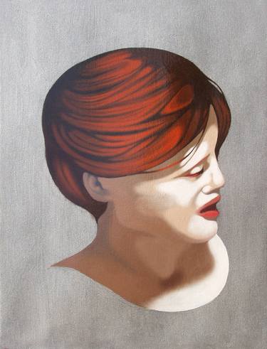 Original Expressionism Portrait Paintings by Federico Cortese