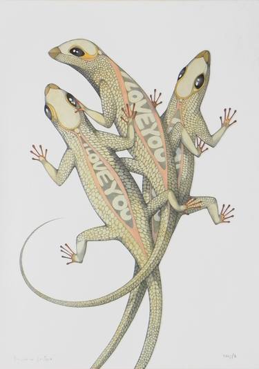 Print of Animal Drawings by Federico Cortese