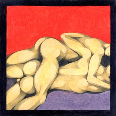 Original Erotic Paintings by Federico Cortese