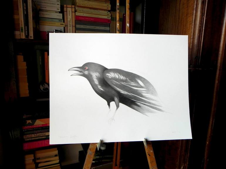 Original Animal Drawing by Federico Cortese