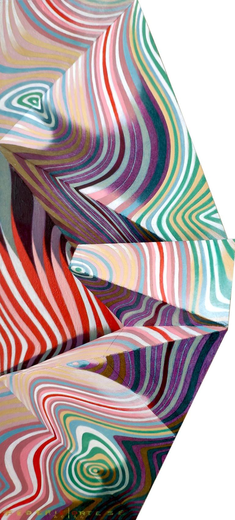 Original Contemporary Abstract Paintings by Federico Cortese