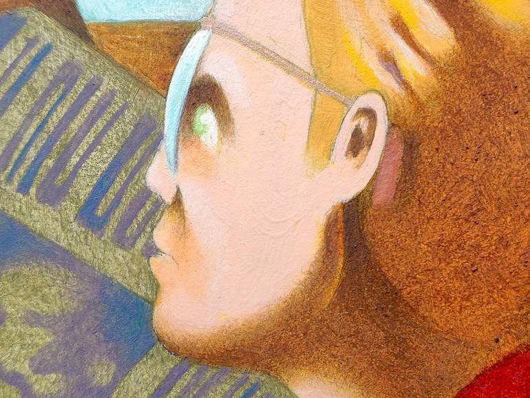 Original Contemporary People Painting by Federico Cortese