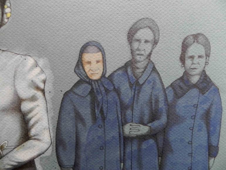 Original Family Drawing by Federico Cortese