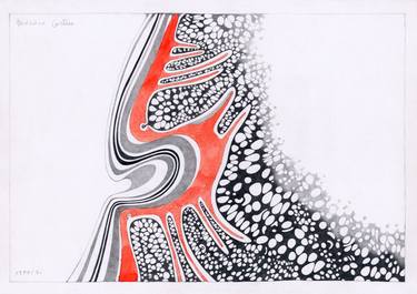 Original Abstract Drawings by Federico Cortese