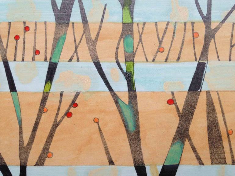 Original Expressionism Botanic Drawing by Federico Cortese