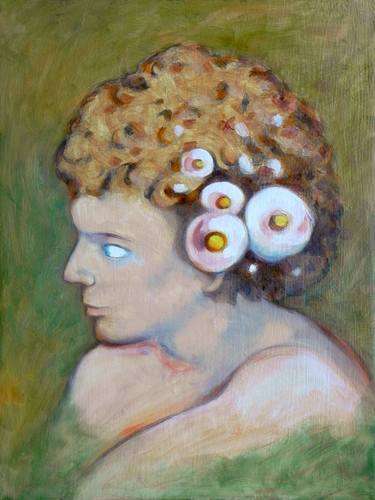 Original Figurative Portrait Paintings by Federico Cortese