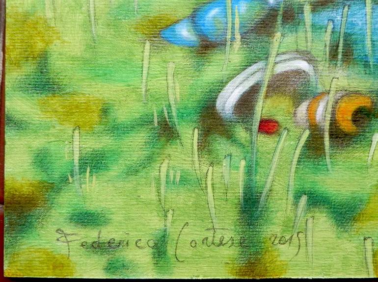 Original Impressionism Landscape Painting by Federico Cortese