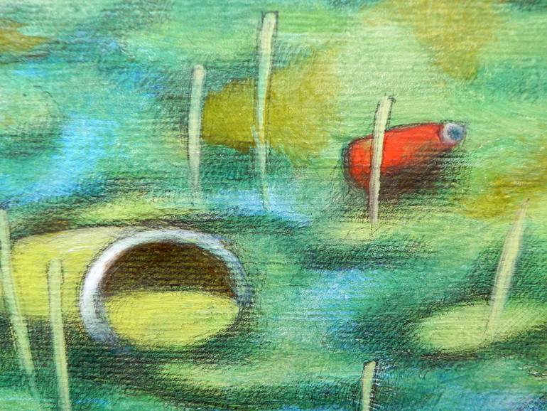 Original Impressionism Landscape Painting by Federico Cortese