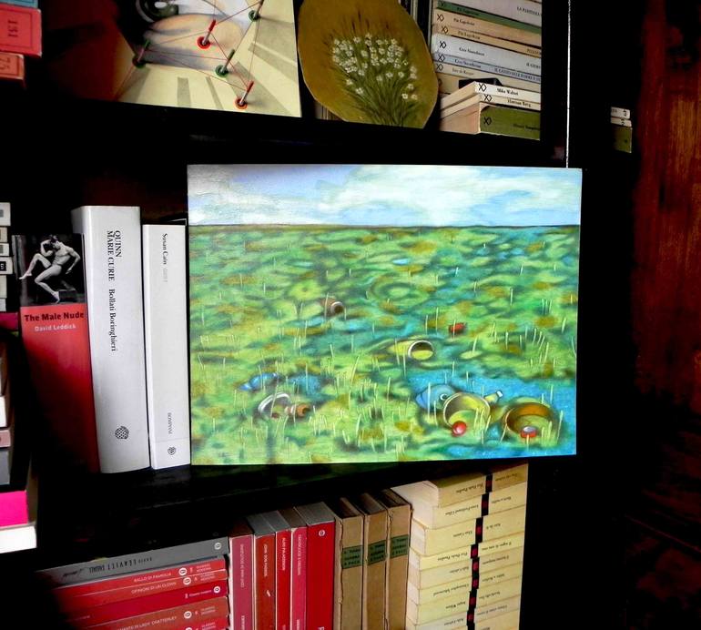 Original Impressionism Landscape Painting by Federico Cortese