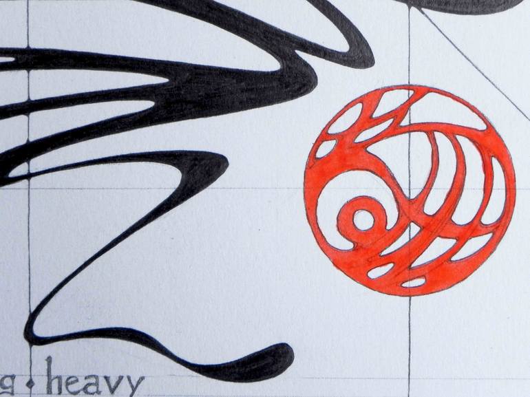 Original Calligraphy Drawing by Federico Cortese