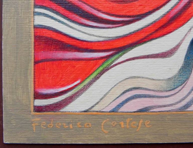 Original Abstract Expressionism Abstract Painting by Federico Cortese