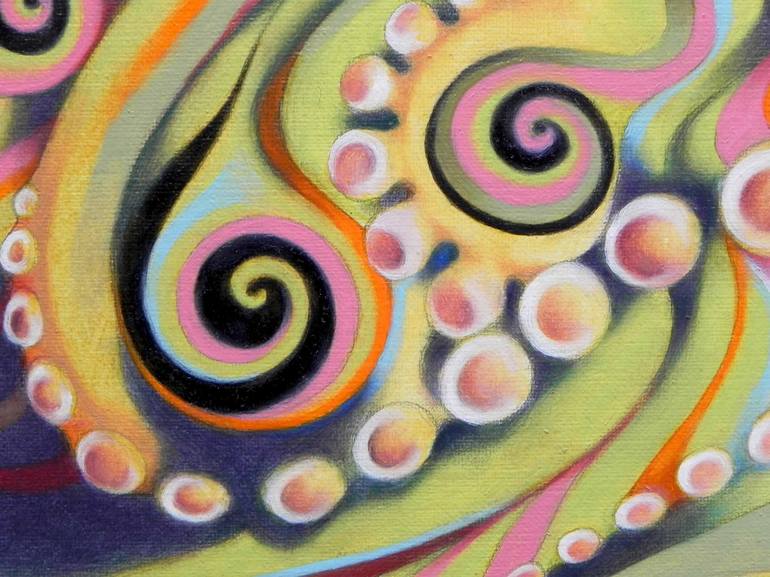 Original Art Deco Animal Painting by Federico Cortese