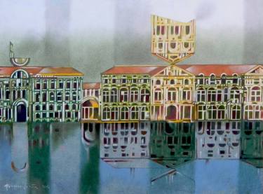 Print of Cities Paintings by Federico Cortese