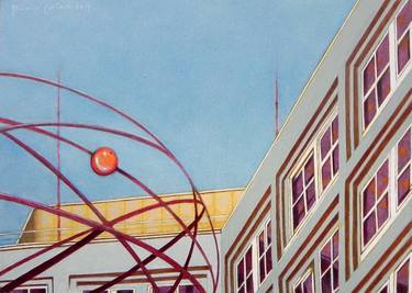 Print of Architecture Paintings by Federico Cortese