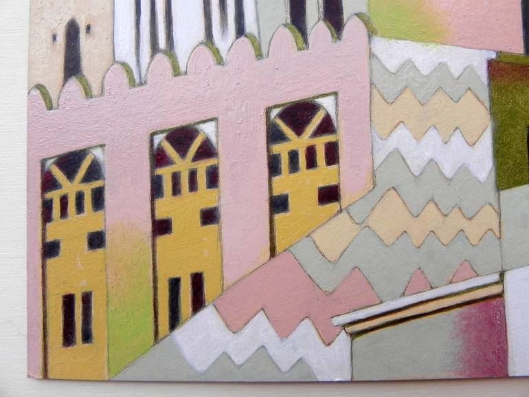Original Architecture Painting by Federico Cortese