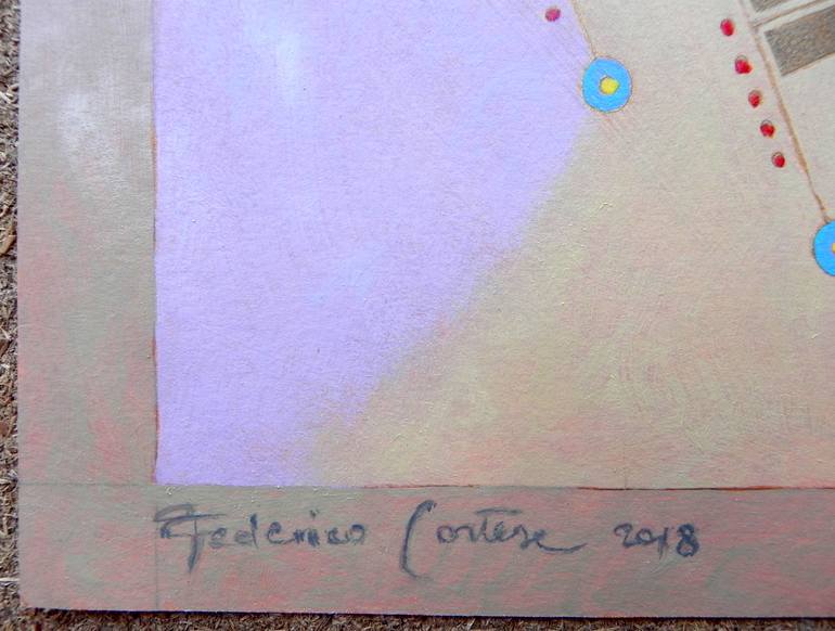 Original Abstract Painting by Federico Cortese