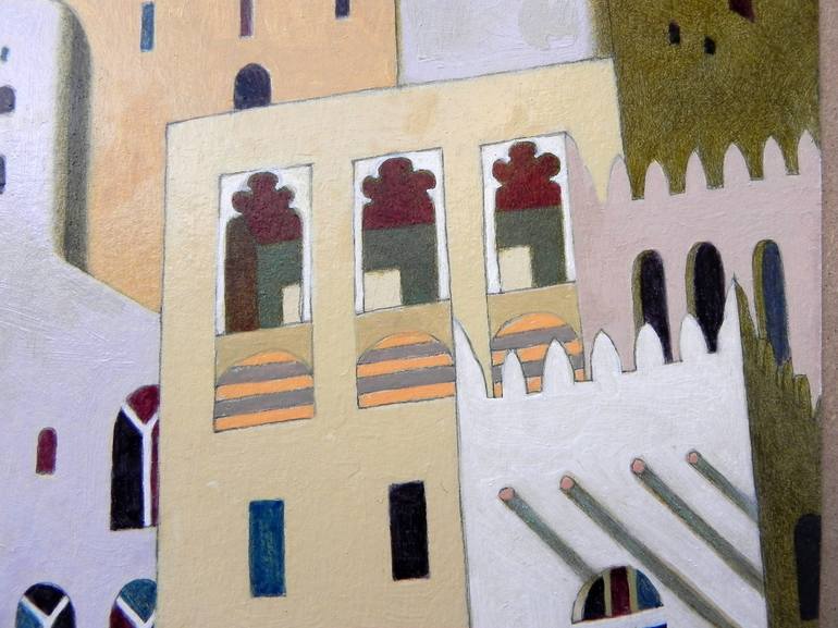 Original Architecture Painting by Federico Cortese