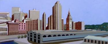 Print of Realism Cities Paintings by Federico Cortese