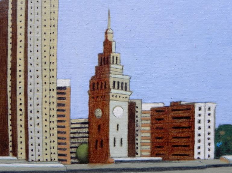 Original Realism Cities Painting by Federico Cortese