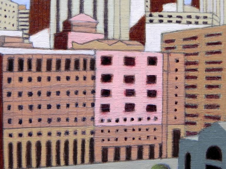 Original Realism Cities Painting by Federico Cortese