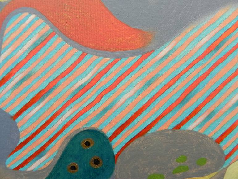 Original Conceptual Abstract Painting by Federico Cortese