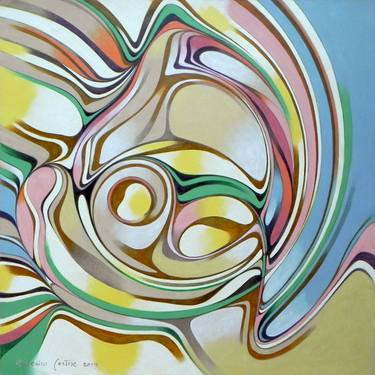 Original Abstract Paintings by Federico Cortese