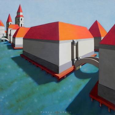 Print of Realism Landscape Paintings by Federico Cortese