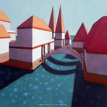 Print of Realism Places Paintings by Federico Cortese