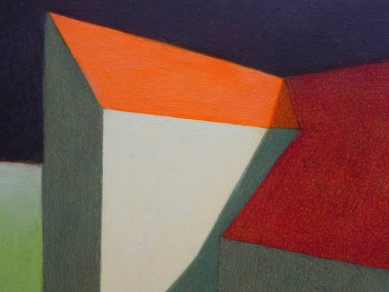 Original Realism Architecture Painting by Federico Cortese