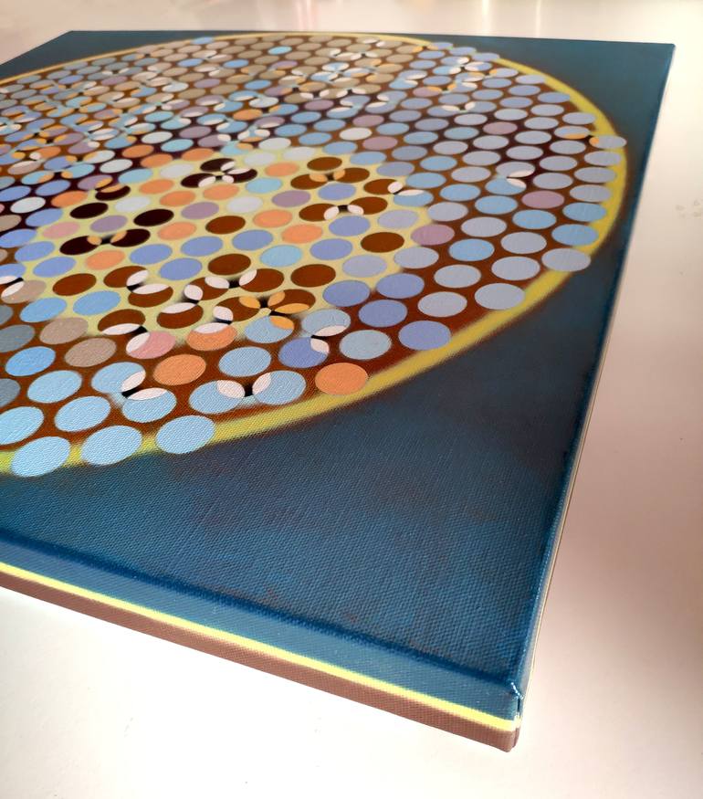 Original Conceptual Abstract Painting by Federico Cortese