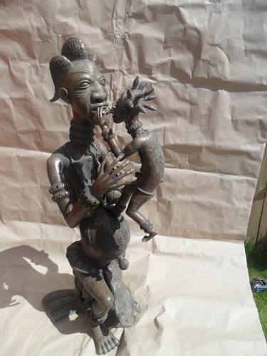 Print of World Culture Sculpture by FAROUKOU NDOUKOUO OUMAROU