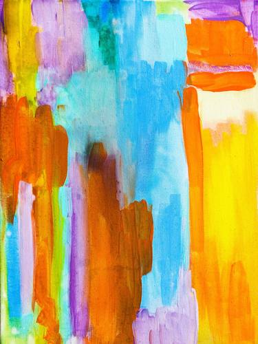 Print of Fine Art Abstract Paintings by Tanya Zevallos