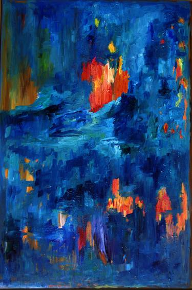 Print of Abstract Expressionism Abstract Paintings by Tanya Zevallos