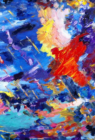 Print of Abstract Expressionism Aerial Paintings by Tanya Zevallos