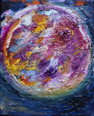Print of Fine Art Outer Space Paintings by Tanya Zevallos