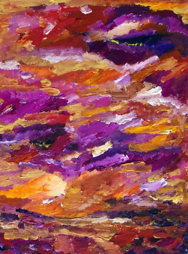 Print of Abstract Expressionism Abstract Paintings by Tanya Zevallos