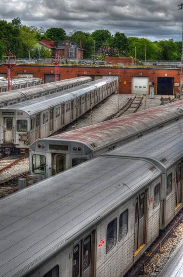 Original Photorealism Train Photography by Alden Greenhouse