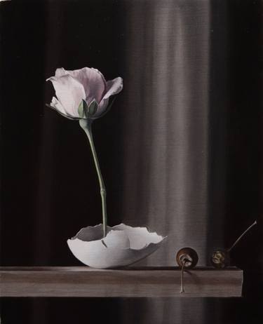 Original Realism Floral Painting by Simon Breen