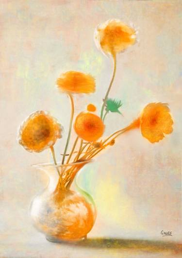 Print of Impressionism Floral Digital by ΚΙΜ GAUGE