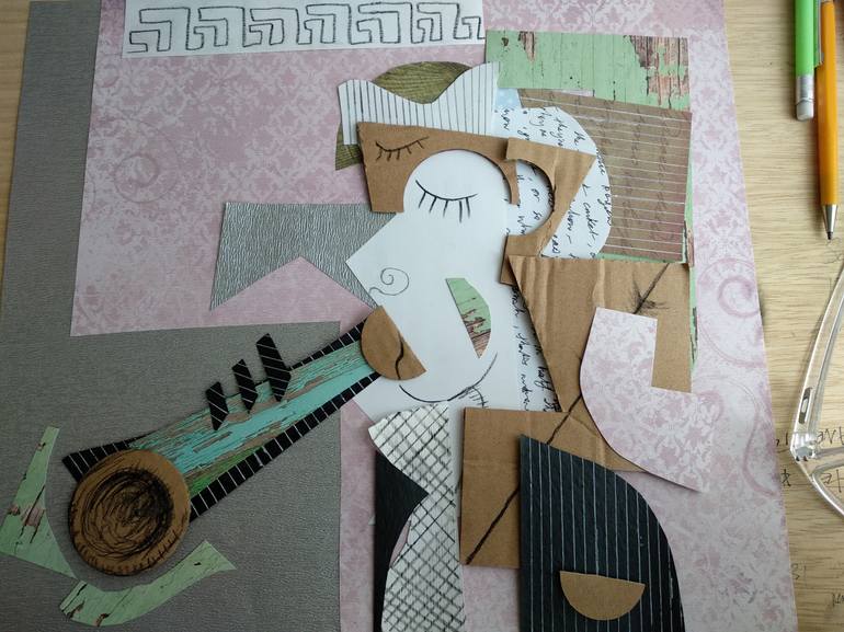 Original Abstract Music Collage by ΚΙΜ Gauge