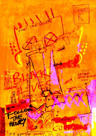 Print of Abstract Culture Mixed Media by ΚΙΜ GAUGE