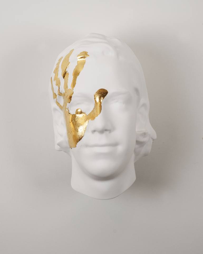 Original Modern Portrait Sculpture by mo cornelisse