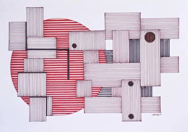 Original Abstract Drawings by Karin Hay White