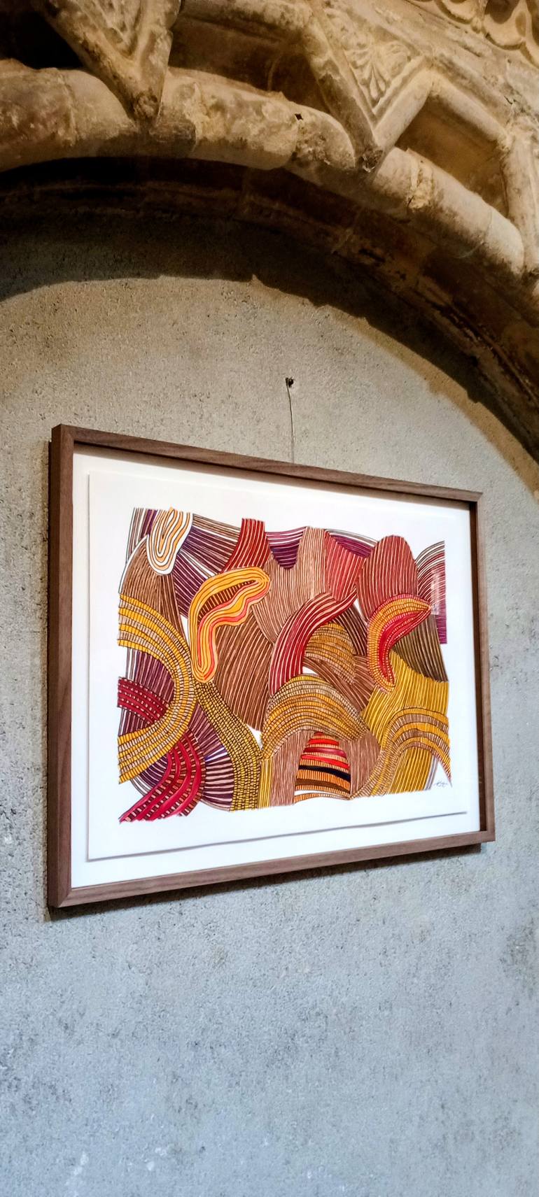 Original Contemporary Abstract Drawing by Karin Hay White
