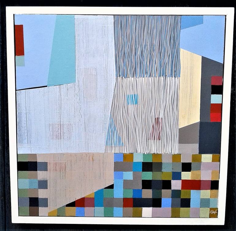 Original Abstract Painting by Karin Hay White