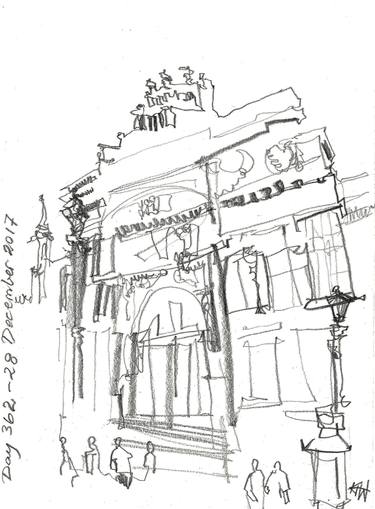 Original Architecture Drawings by Karin Hay White