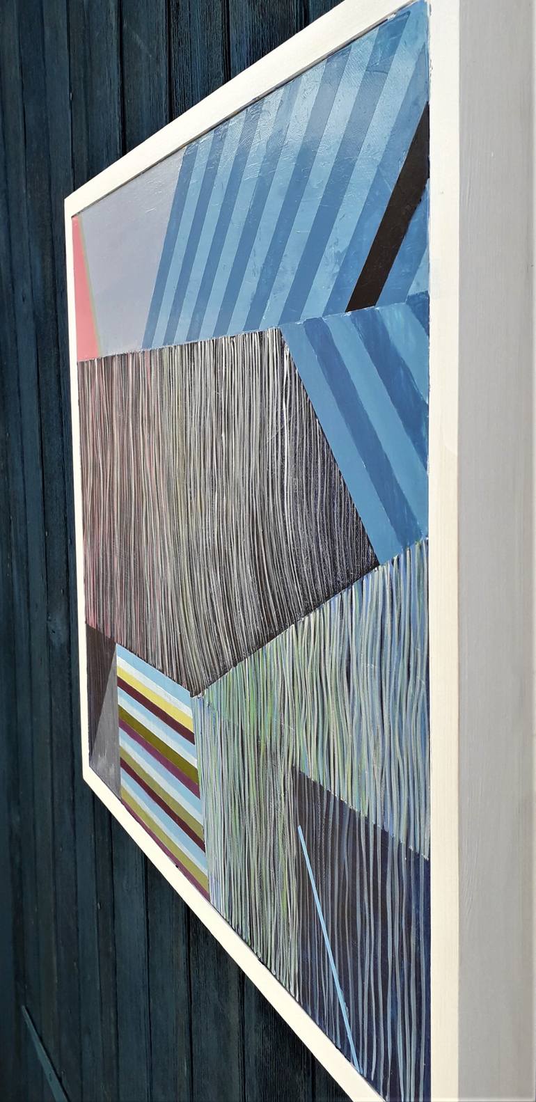 Original Abstract Painting by Karin Hay White