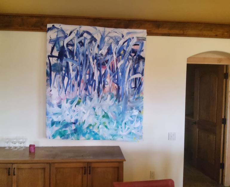 Original Abstract Expressionism Abstract Painting by Anneke Klumper